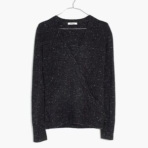 Madewell | Donegal Wrap-Front Pullover Sweater Medium‎